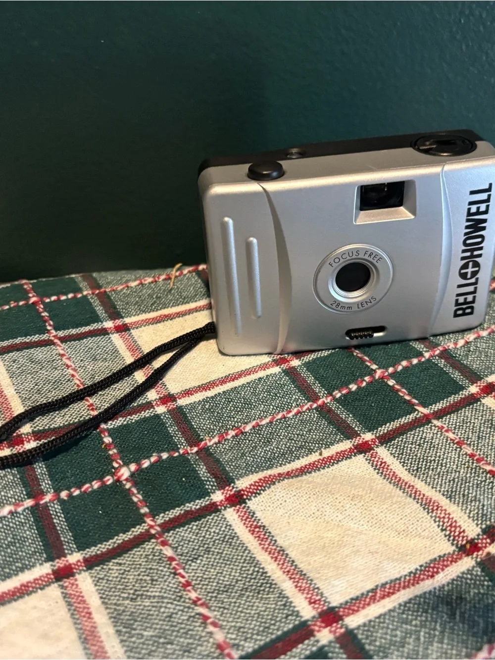 Silver Vintage Y2K Compact Film Camera - 28mm Lens